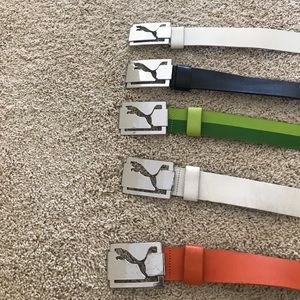 5 puma golf belts